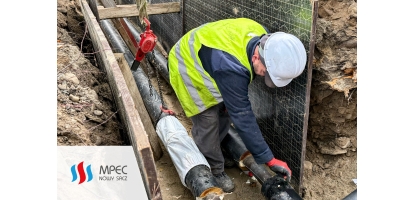 To był rok wielu zrealizowanych inwestycji przesyłowych w MPEC Nowy Sącz!