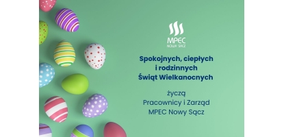 Spokojnych i ciepłych Świąt Wielkanocnych 